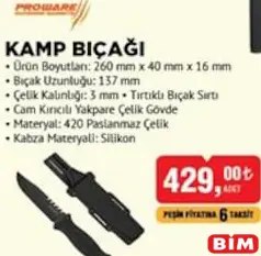 PROWARE KAMP BIÇAĞI PROWARE KAMP BIÇAĞI